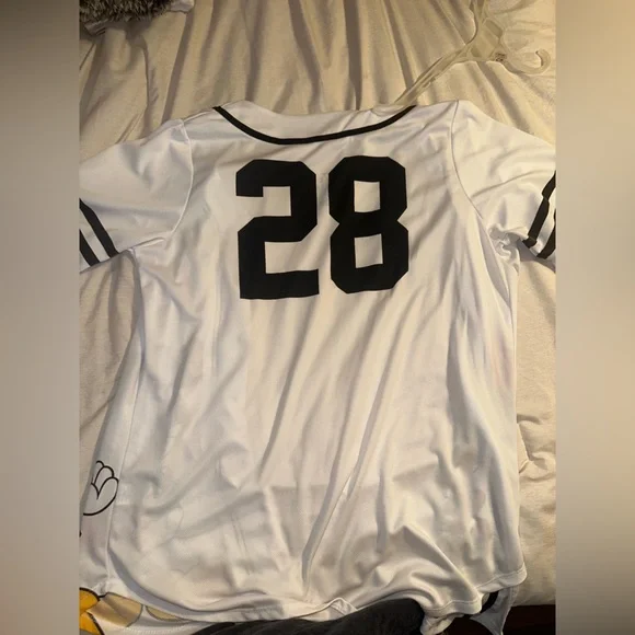 Disney Mickey and Minnie Kids Jersey - White, Red, Yellow - Picture 5 of 5